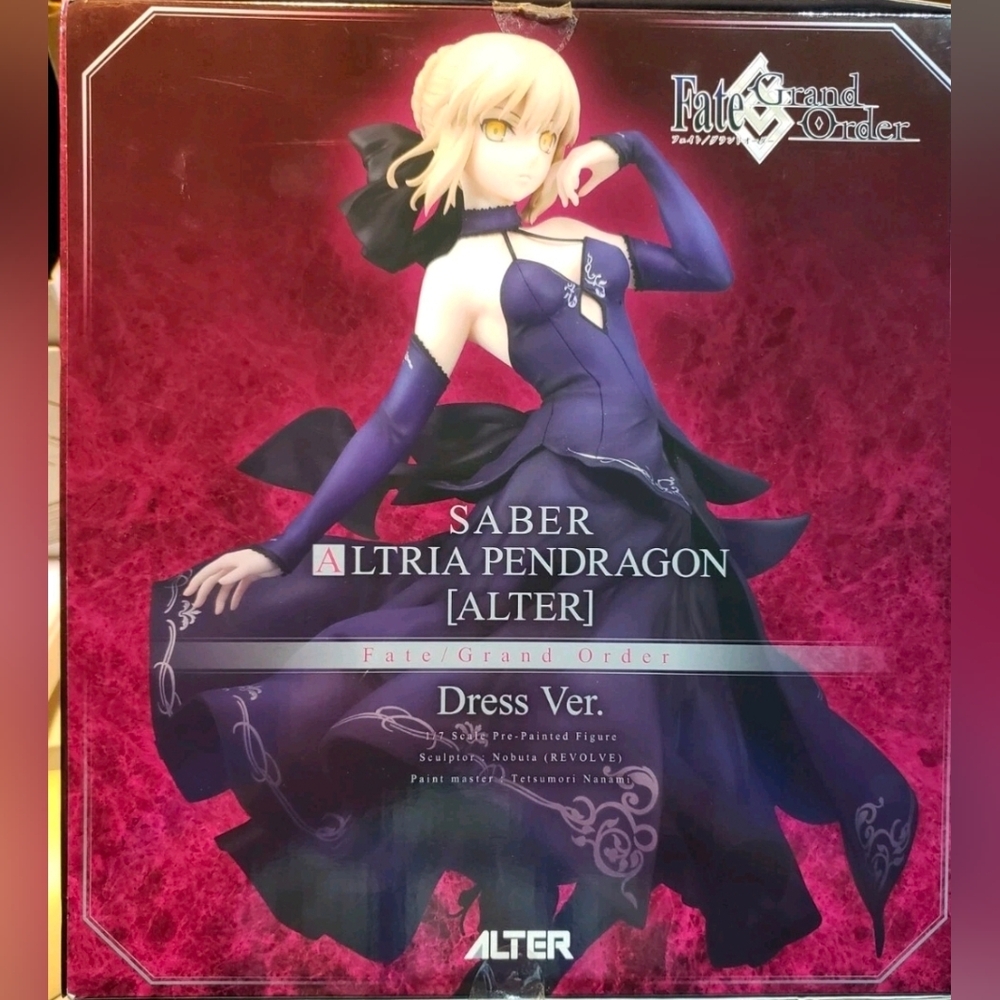 Alter Fate Grand Order Saber Altria Pendragon Dress Ver. **READ DETAILS**